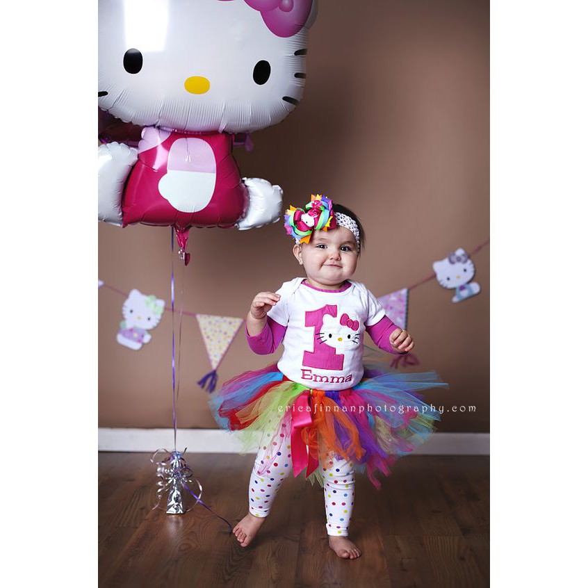 Bóng kiếng mèo hello kitty size 70cm và 115cm