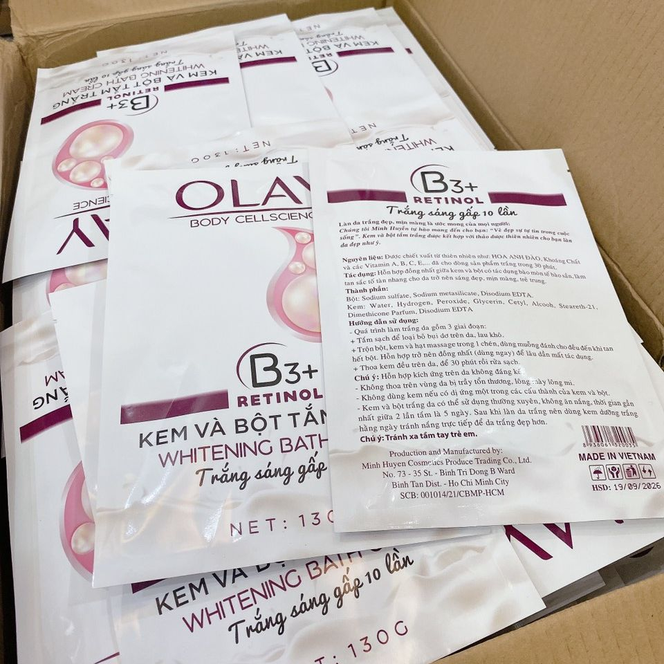 Tắm trắng Body Olay Cellscience