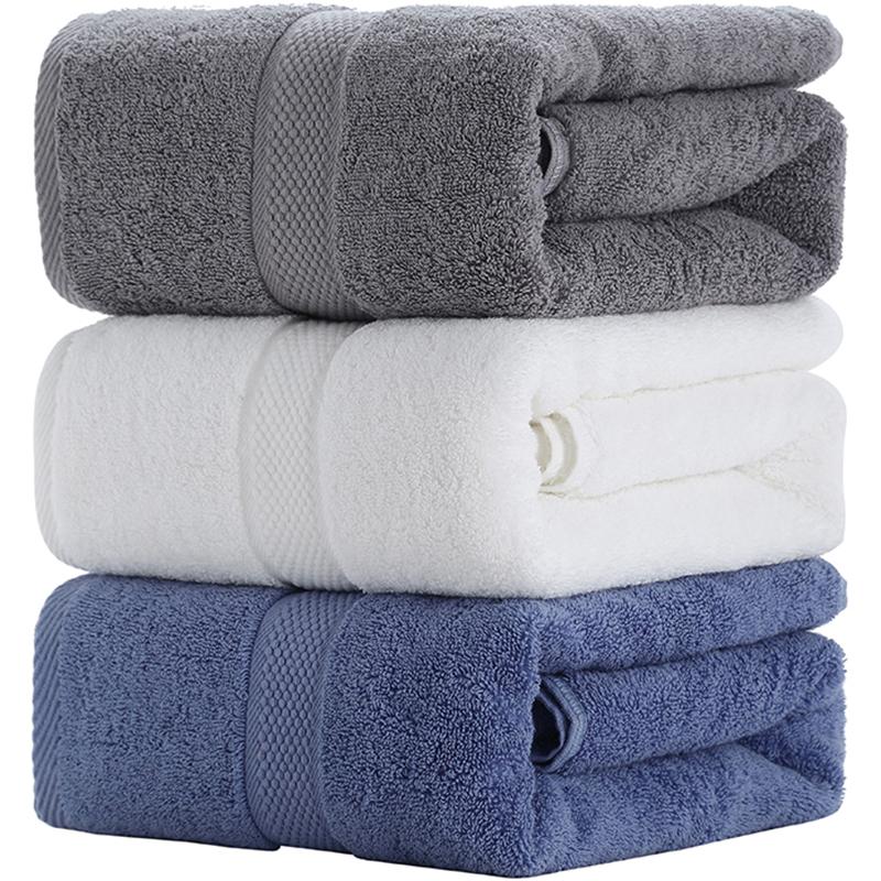 Khăn Tắm 100% Cotton Người Lớn Dày Mềm Mại Siêu Hút Nước Đồ Gia Dụng Của Nam Giới Và Phụ Nữ Nhanh Khô Cá Tính Mà 100% Cotton Cỡ Đại Khăn Tắm