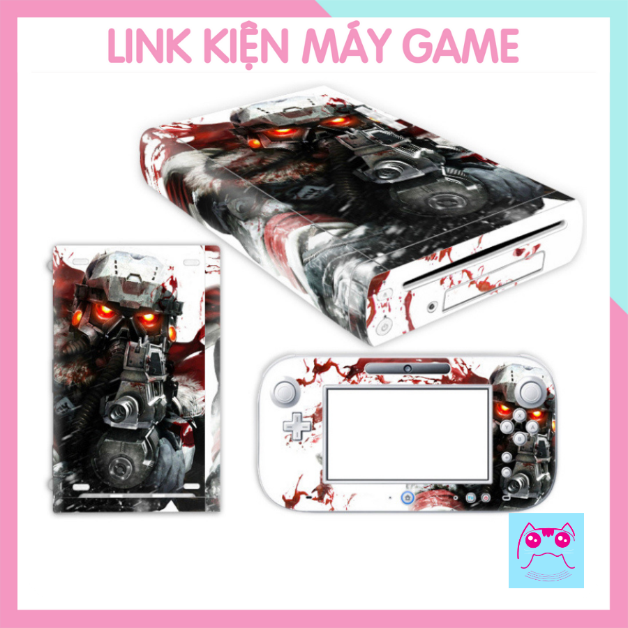 Skin dành Cho Nintendo Wii u ( Decal)