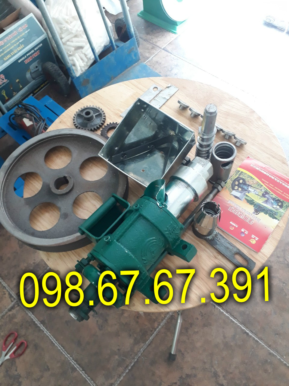 Đầu nổ bỏng gạo ngô nổ 7 kiểu bỏng, máy nổ bỏng gậy kén tằm