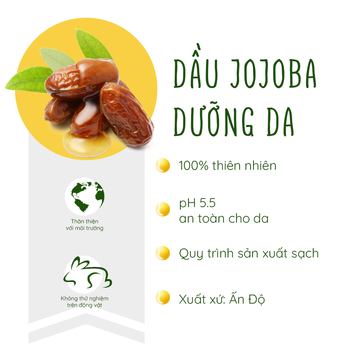 Dầu Jojoba Purevess - Dầu dưỡng tóc - Dầu dưỡng body