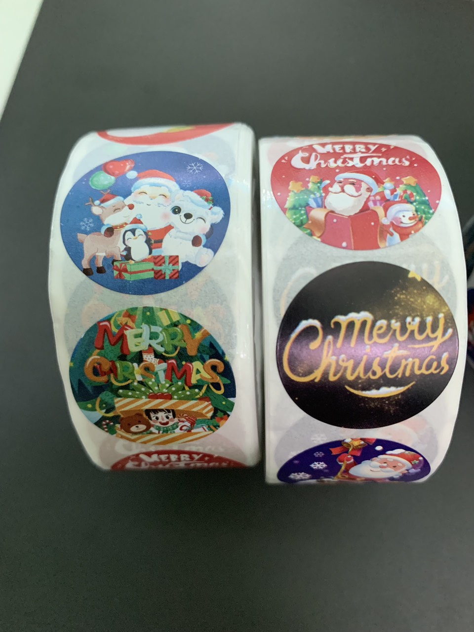 Christmas Stickers Roll
