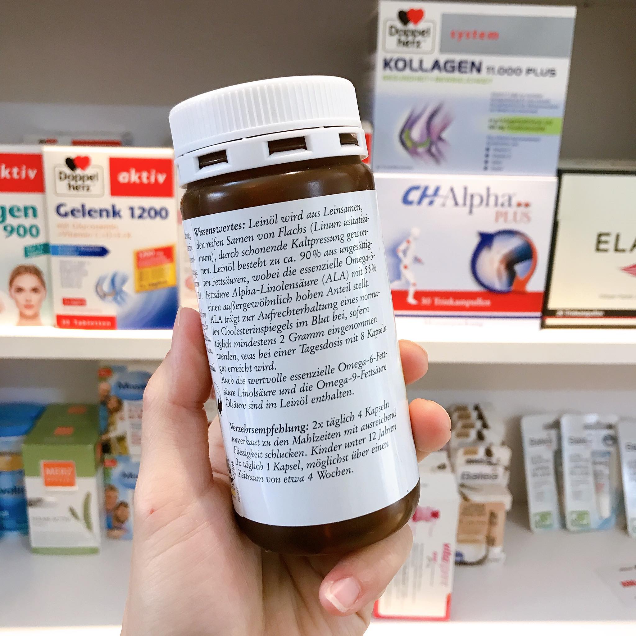 Omega 3-6-9 Sanct Bernhard - 180viên (hàng Đức đủ Bill)