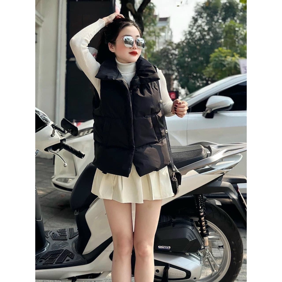 Sẵn Gile phao thời trang Áo phao nữ cao cấp