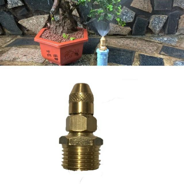 Bộ 10 đầu phun sương đồng ren 21mm