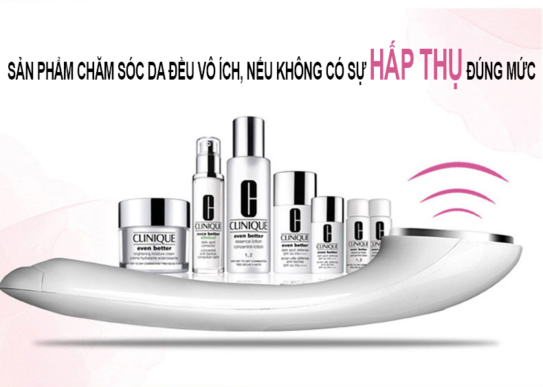 Máy Massage Mặt ION Âm Cầm Tay (Mẫu 2021)
