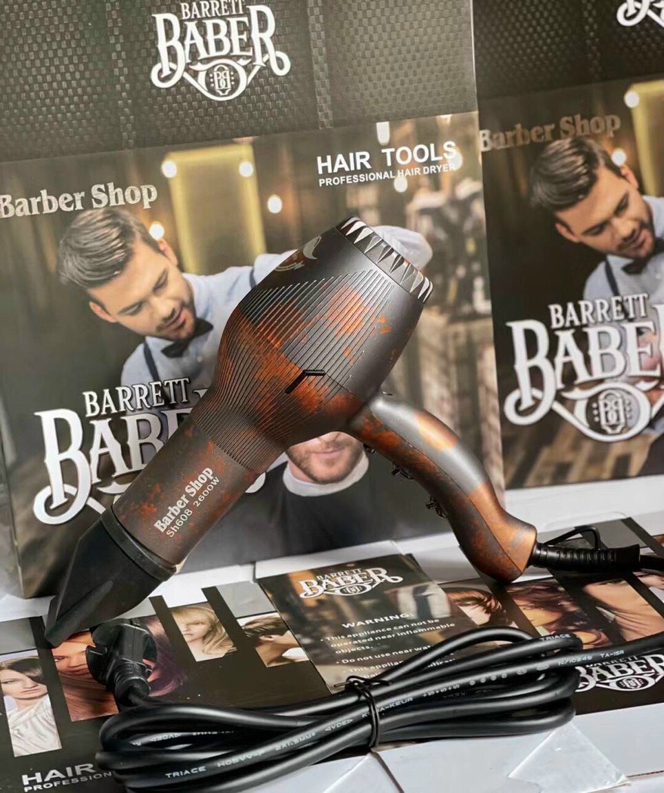 MÁY SẤY TÓC BARBER TẠO KIỂU CÔNG SUẤT LỚN