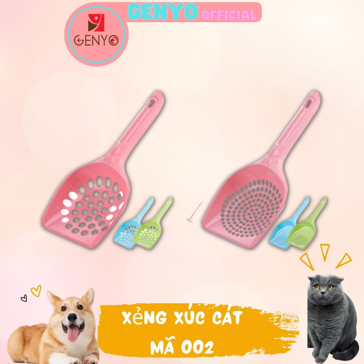 [HCM]Xẻng xúc cát mèo
