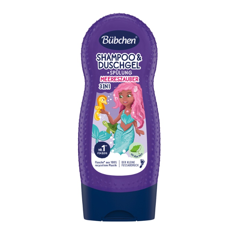 Sữa tắm gội cho bé Bubchen Nestle Đức 2in1 Lọ 230ml