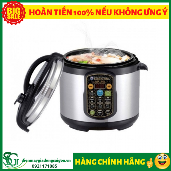[HCM]NỒI ÁP SUẤT KOREA KING KPRC-6008M