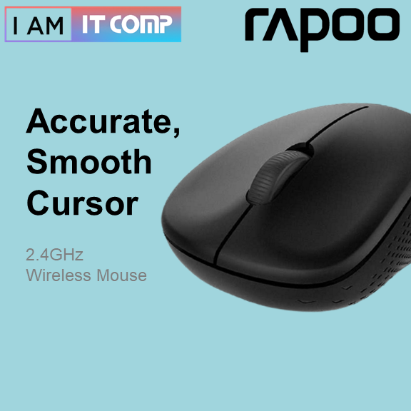 Chuột không dây hiệu Rapoo M20 (Đen) [Chính hãng]