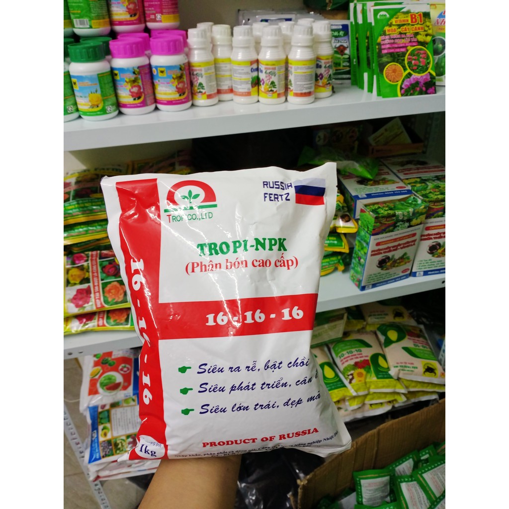 Phân Bón Cao Cấp NPK 16-16-16 CHLB Nga