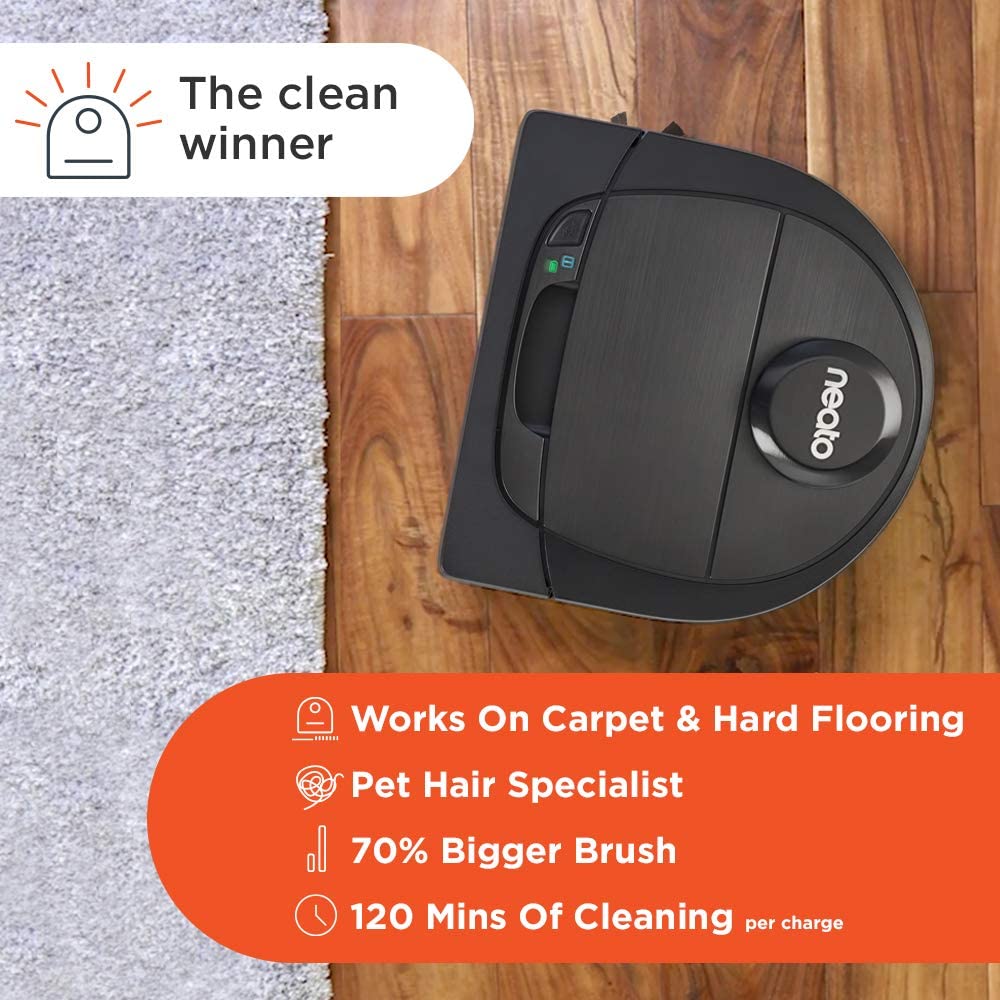 [Trả góp 0%]ROBOT HÚT BỤI NEATO BOTVAC D6 CONNECTED - BẢN QUỐC TẾ NHẬP MỸ