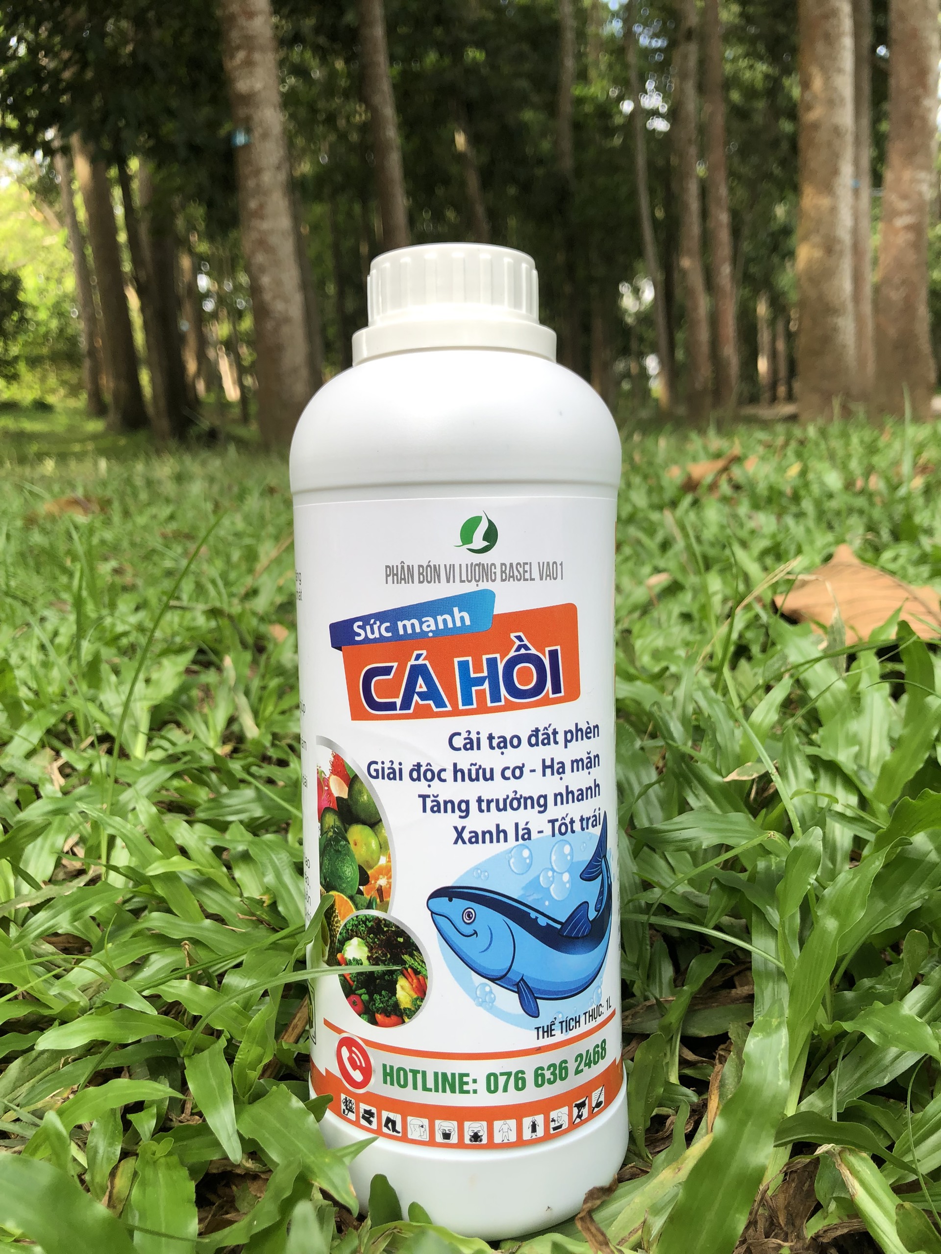 Đạm cá hồi (chai 1 lít) - Phân bón dưỡng cây,  phục hồi cây