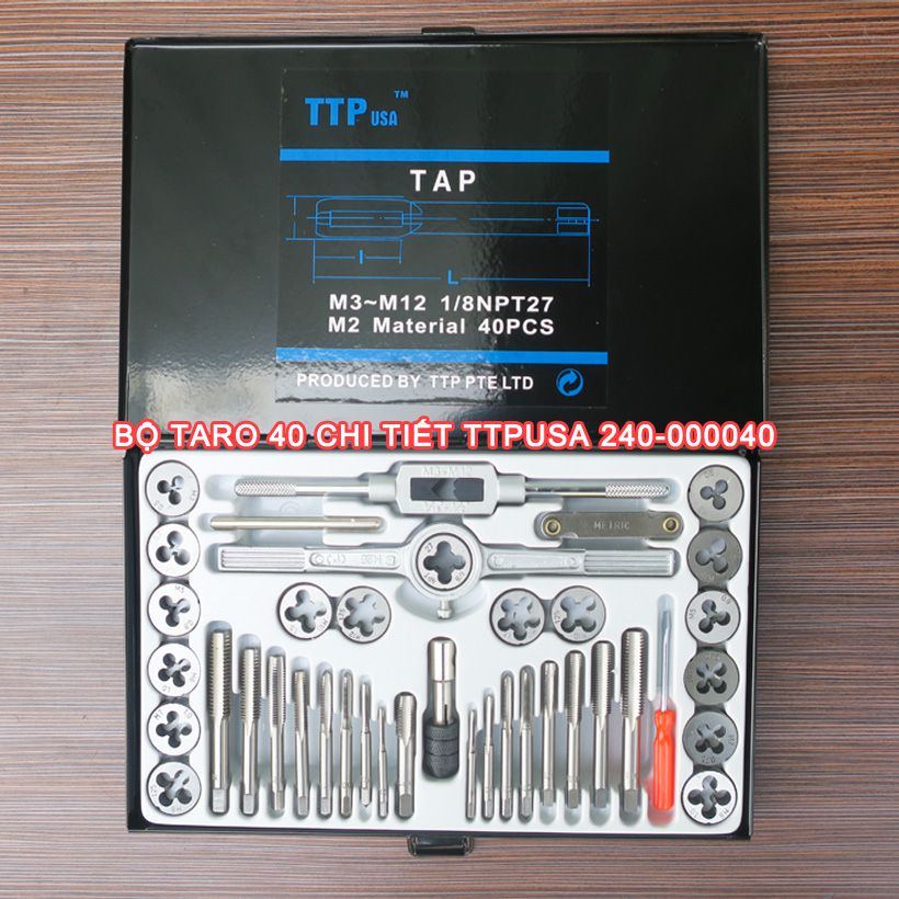 Bộ taro 40 chi tiết TTPusa