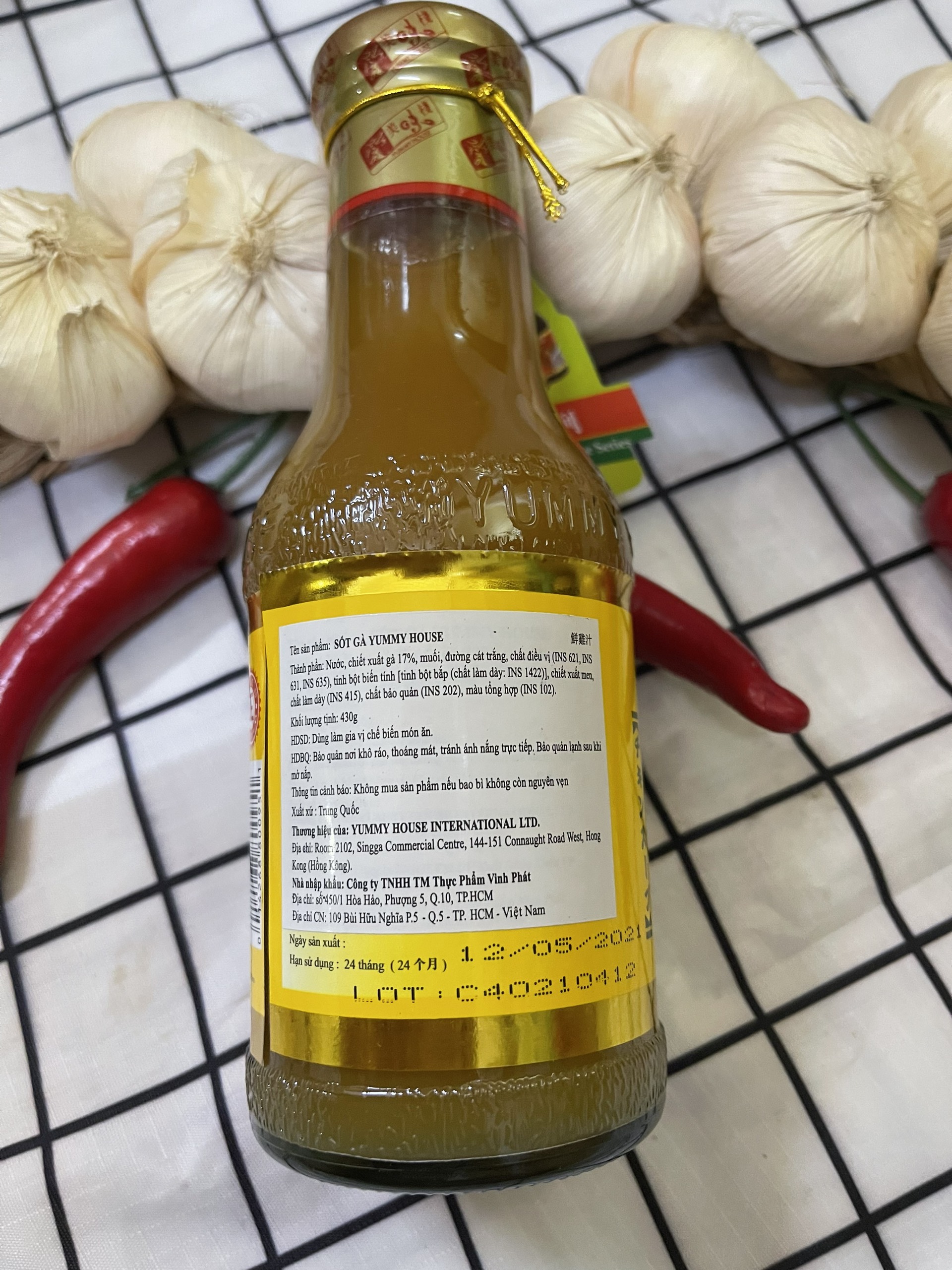 NƯỚC CỐT GÀ / SỐT GÀ YUMMY HOUSE 430GRAM