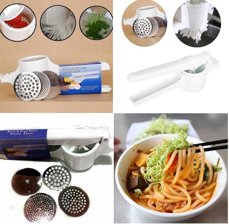 Khuôn làm bún, bánh canh, bánh lọt, ép hoa quả Dragon đa năng, tiện lợi, nhanh chóng