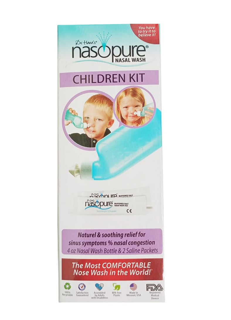 Bình rửa múi Nasopure cho trẻ em