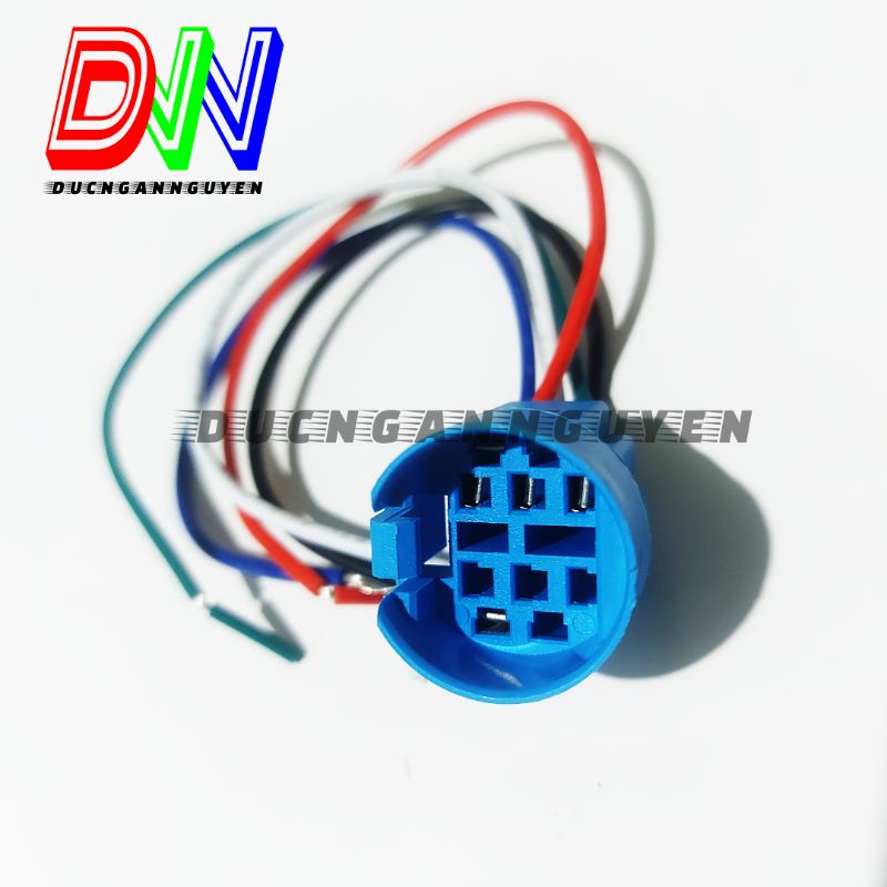 Nút nhấn tự giữ 22mm 5 chân 1NO 1NC