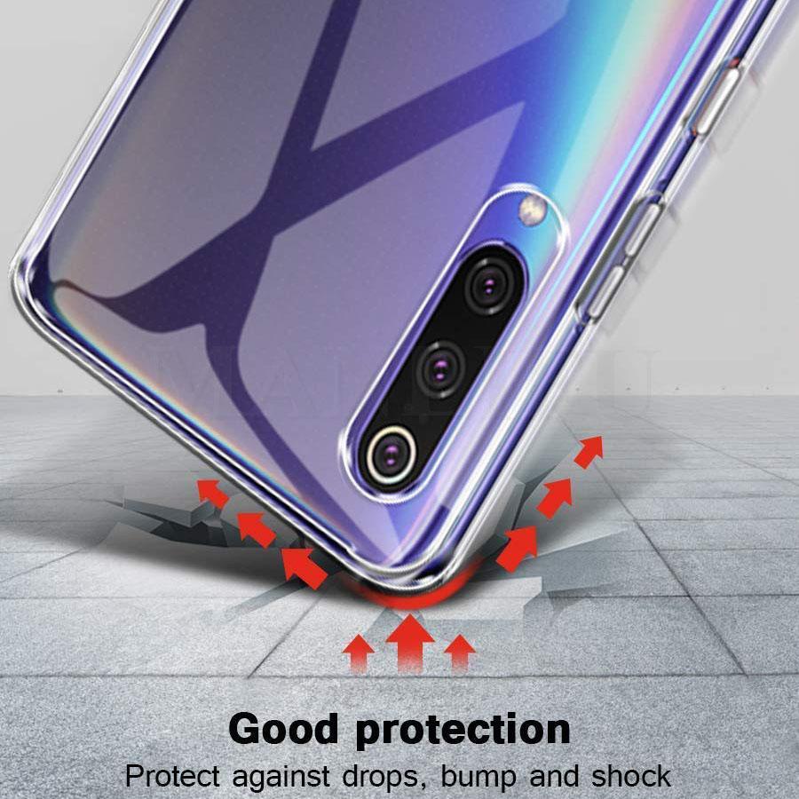 Ốp lưng silicon trắng trong Xiaomi Redmi 5A