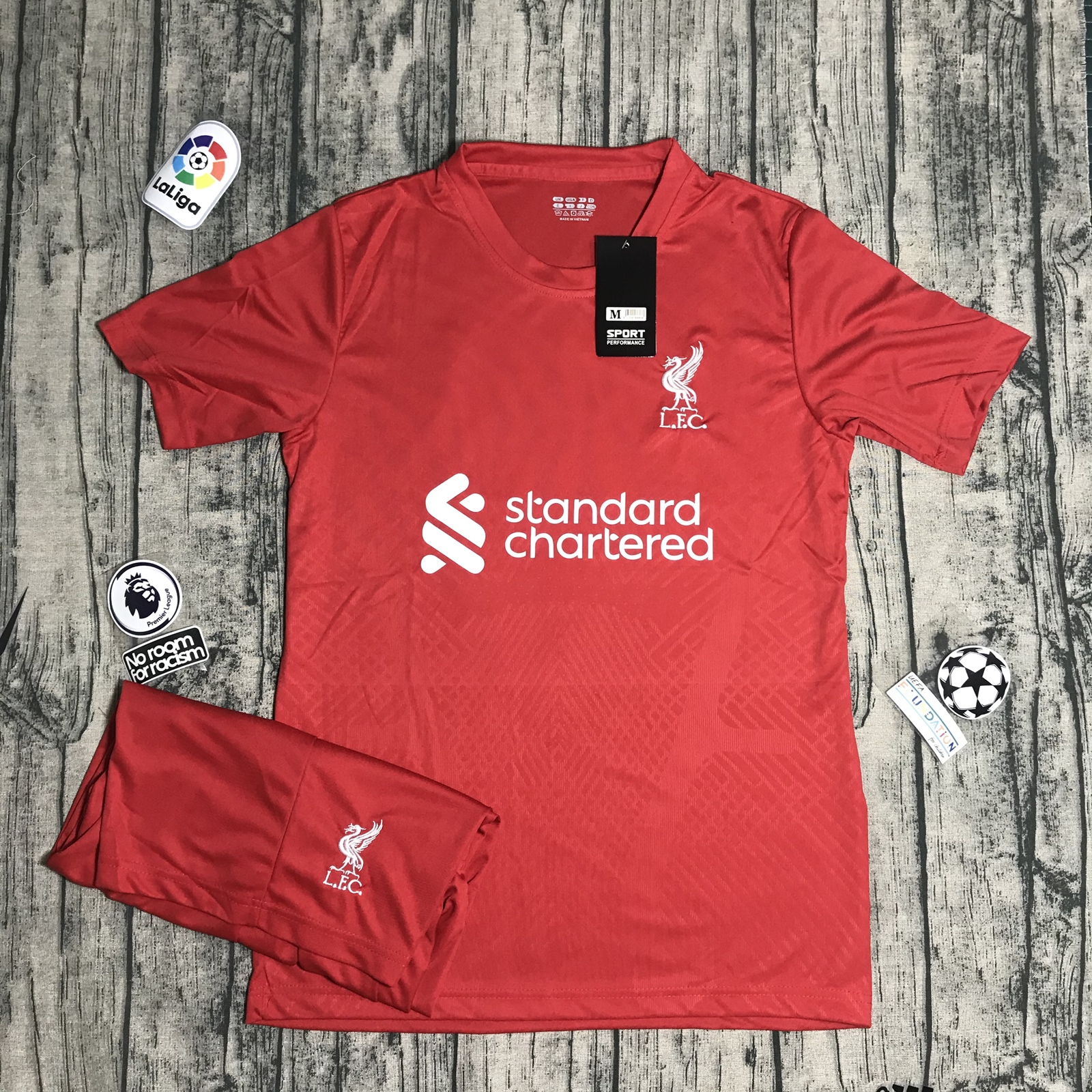 Áo bóng đá CLB Liverpool-Đỏ 2019-Thun Thái Cao Cấp