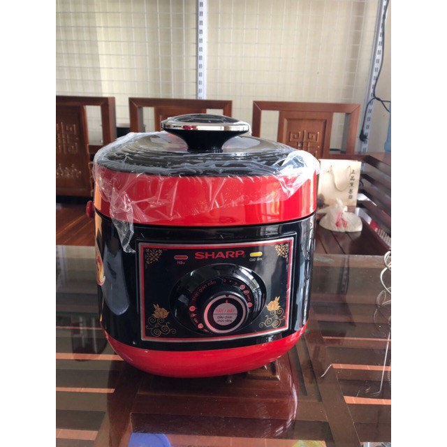 Nồi áp suất đa năng quai xách sharp 3,2l nắp rời