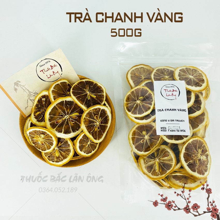 Chanh vàng sấy khô 500g