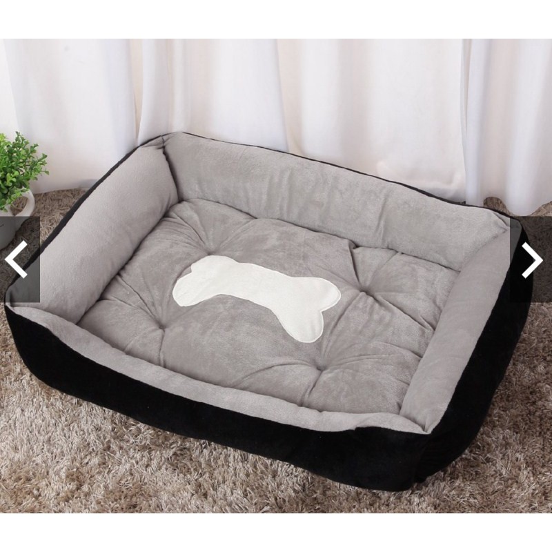 [HCM]Ổ nệm ngủ cho chó mèo lông mịn cỡ lớn (80x100x30cm)