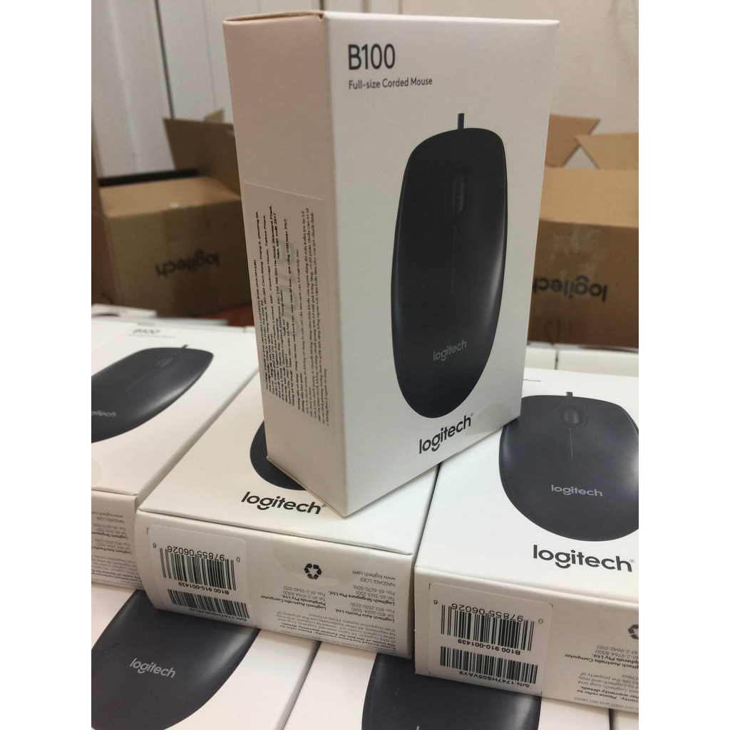 Chuột quang Logitech B100