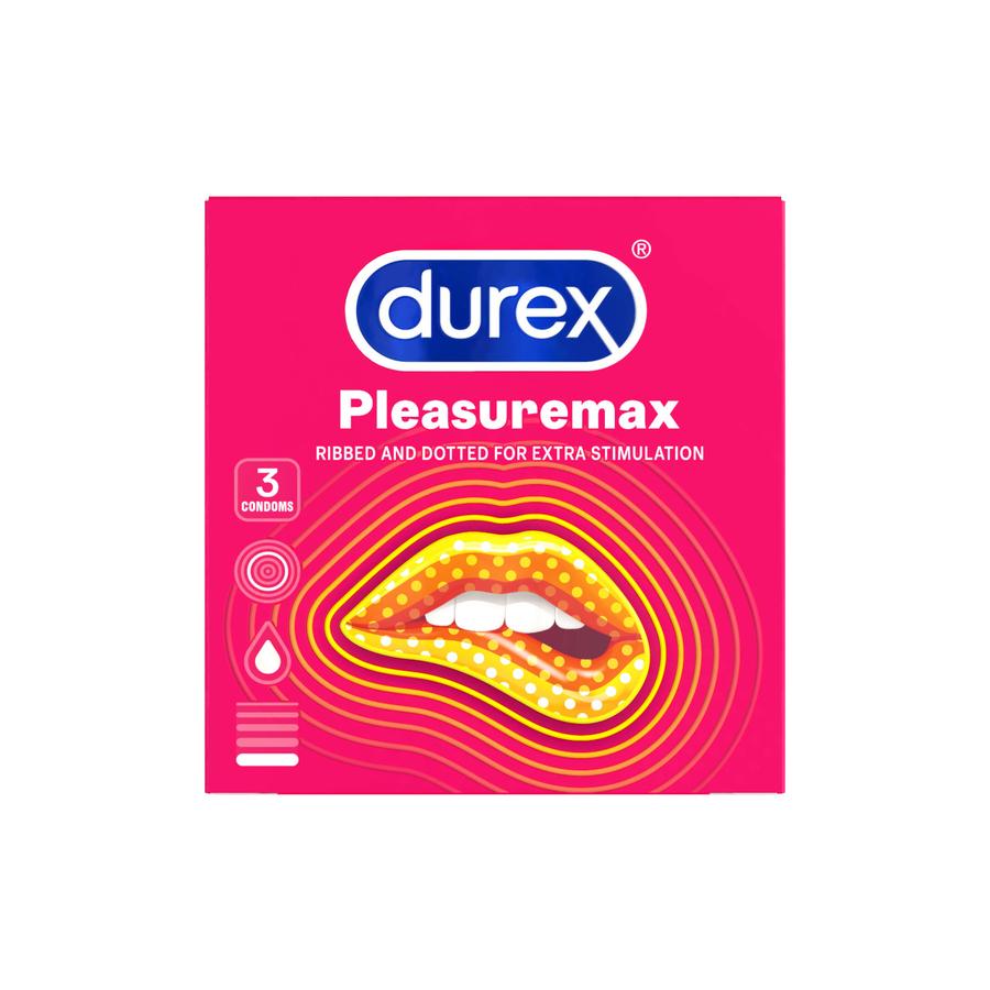 Bao Cao Su Durex Pleasuremax 3 cái/Hộp
