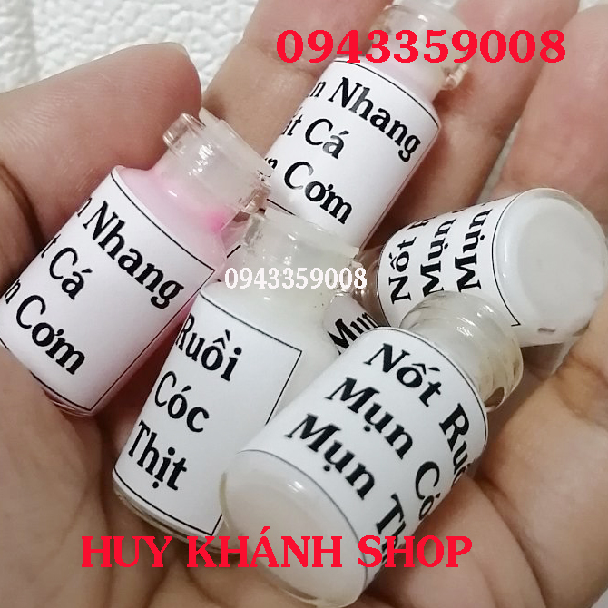 XOA NOT RUOI, TAN NHANG , MUN COC, MUN THIT