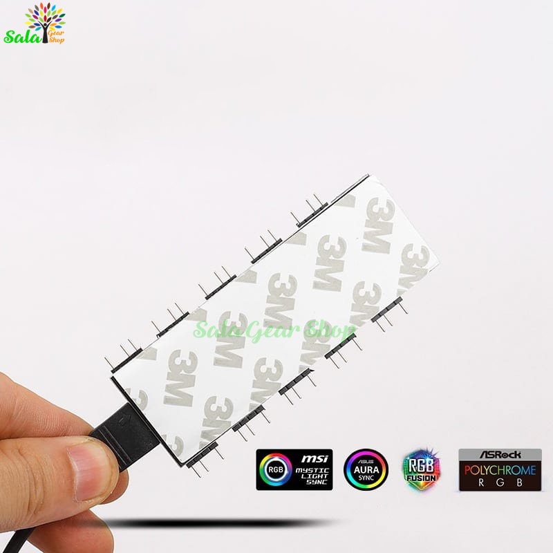 Hub mở rộng 10 cổng led 5v 3pin ROG