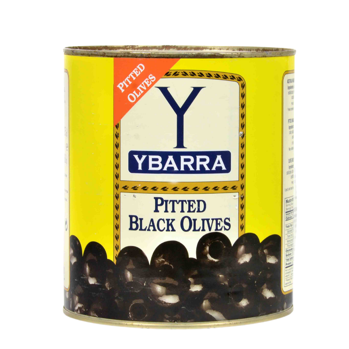 Trái olive đen tách hạt ybarra lon 3kg