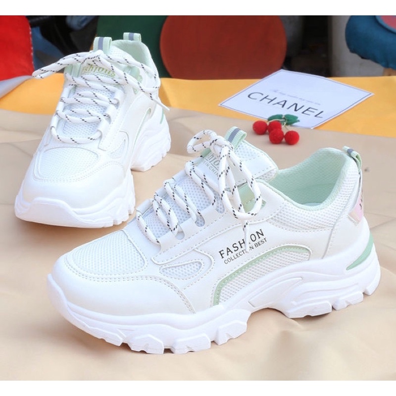 Giày nữ Sneaker thể thao GT66 GOLDSNEAKER