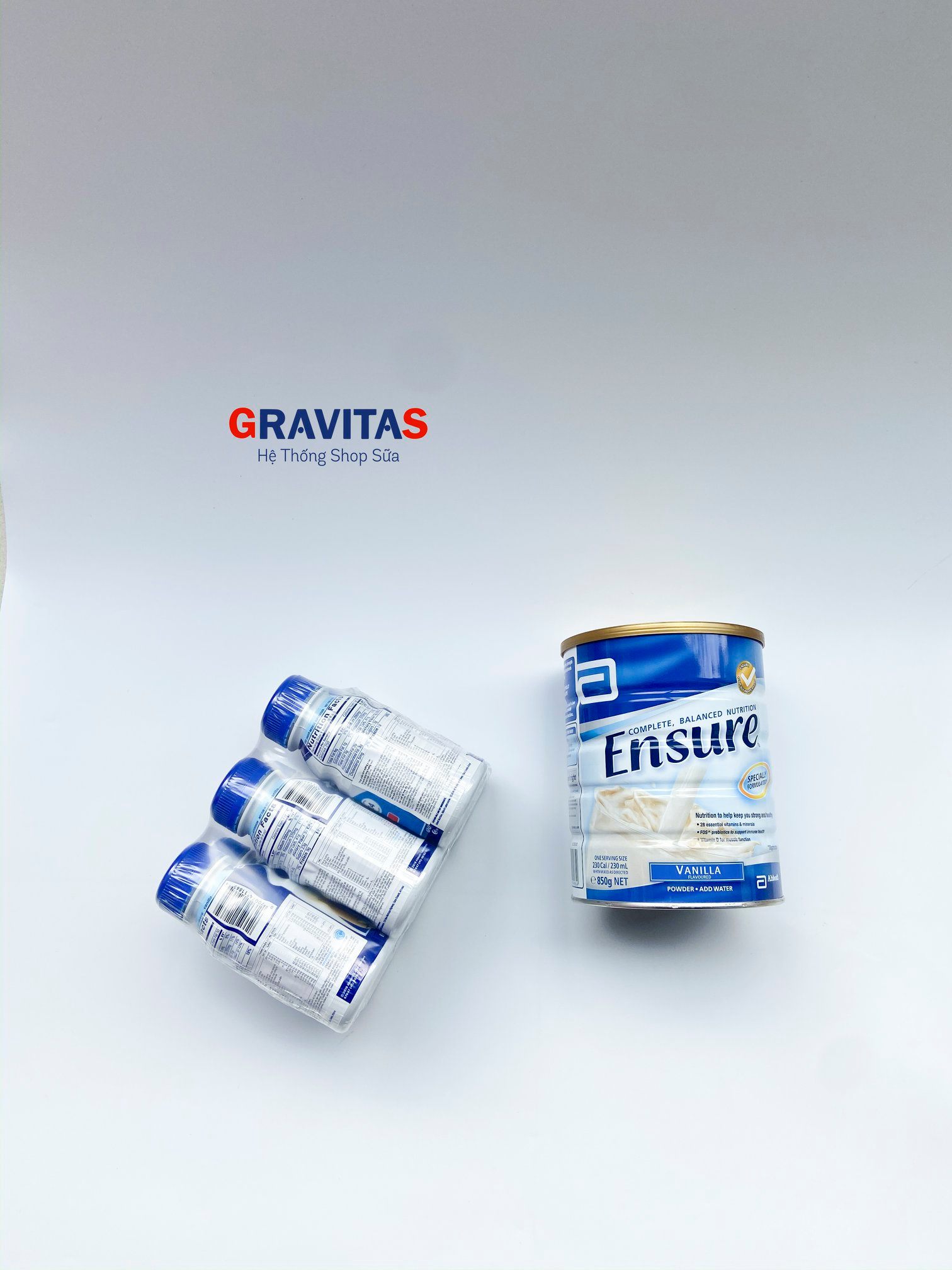 Sữa Ensure Úc Nhập Khẩu Vị Vani 800gm