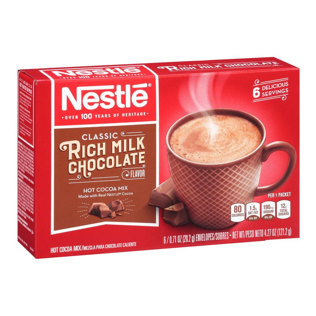Bột cacao Nestle Rich Milk Chocolate Mỹ