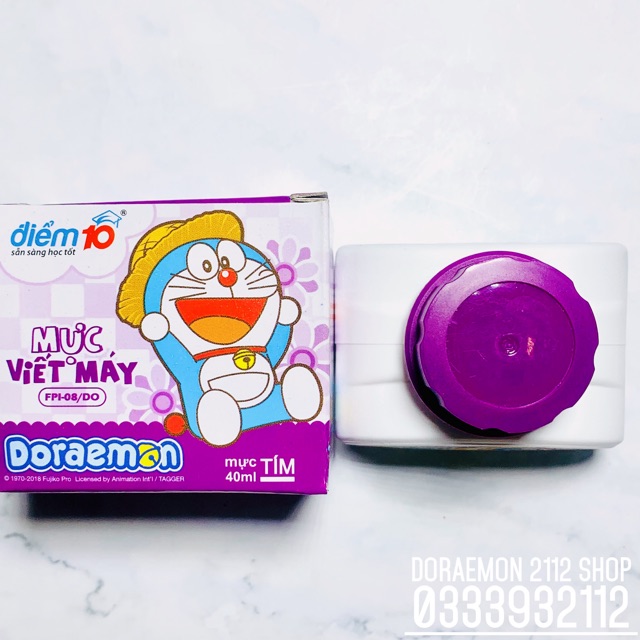 Mực bút máy DORAEMON màu tím