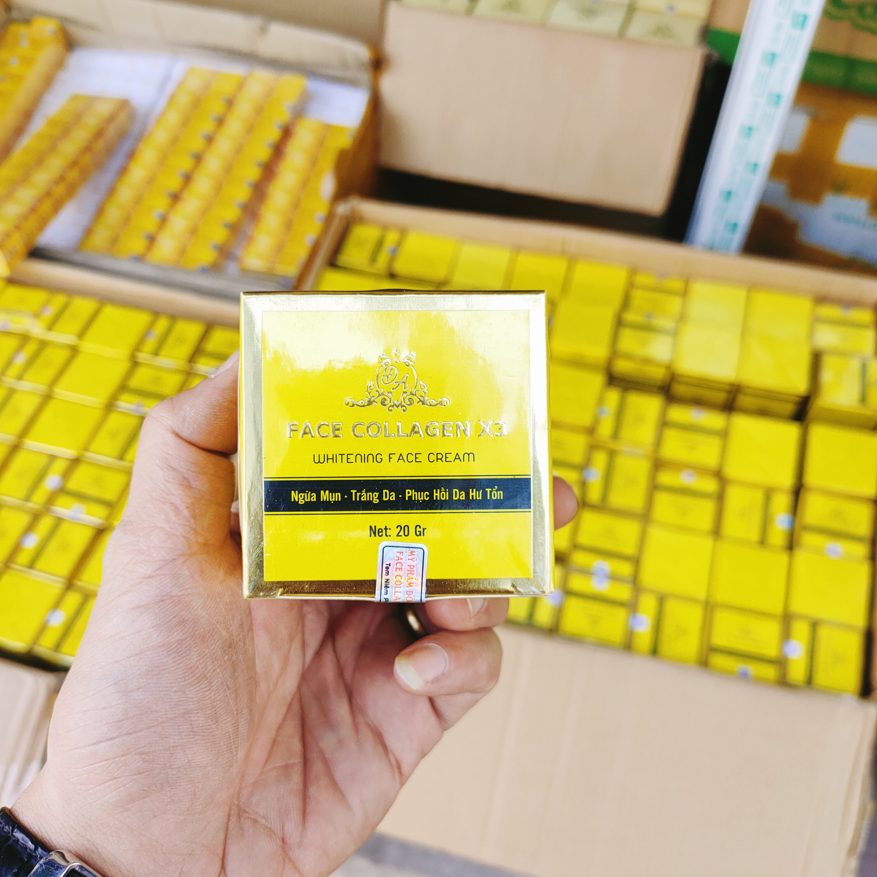 KEM FACE COLLAGEN X3 ĐÔNG ANH (chính hãng 100%)
