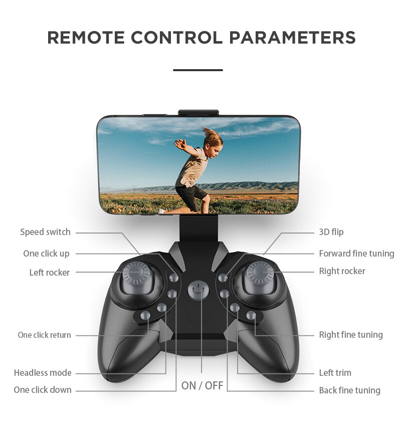 [HCM]Flycam S603 mini có camera HD 720