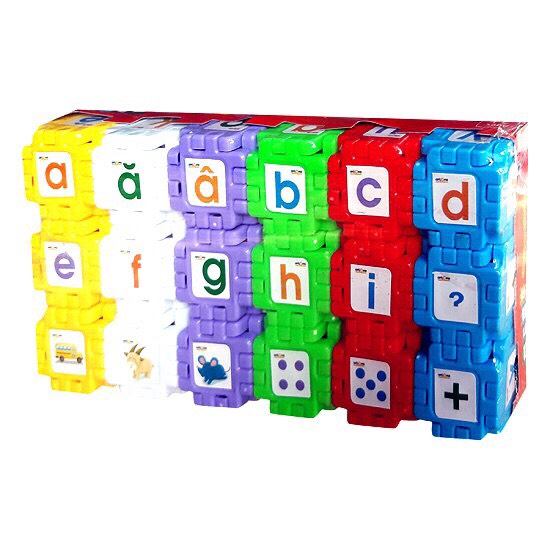 Bộ xếp hình hình vuông diệu kỳ 108 chi tiết antona