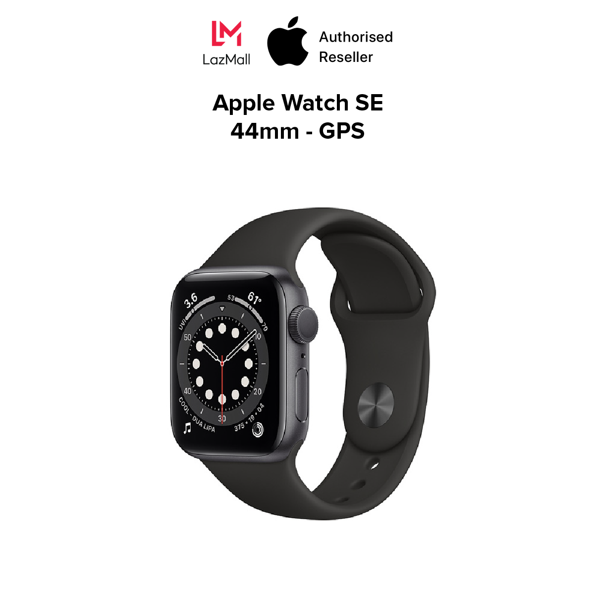 Apple Watch SE 44mm GPS-Hàng Chính Hãng