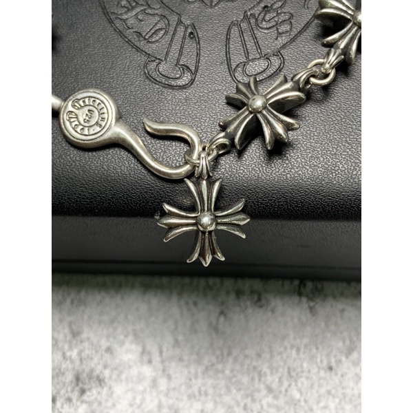 [ẢNH THẬT] Lắc Chrome Heart bạc hàng cao cấp fullbox.