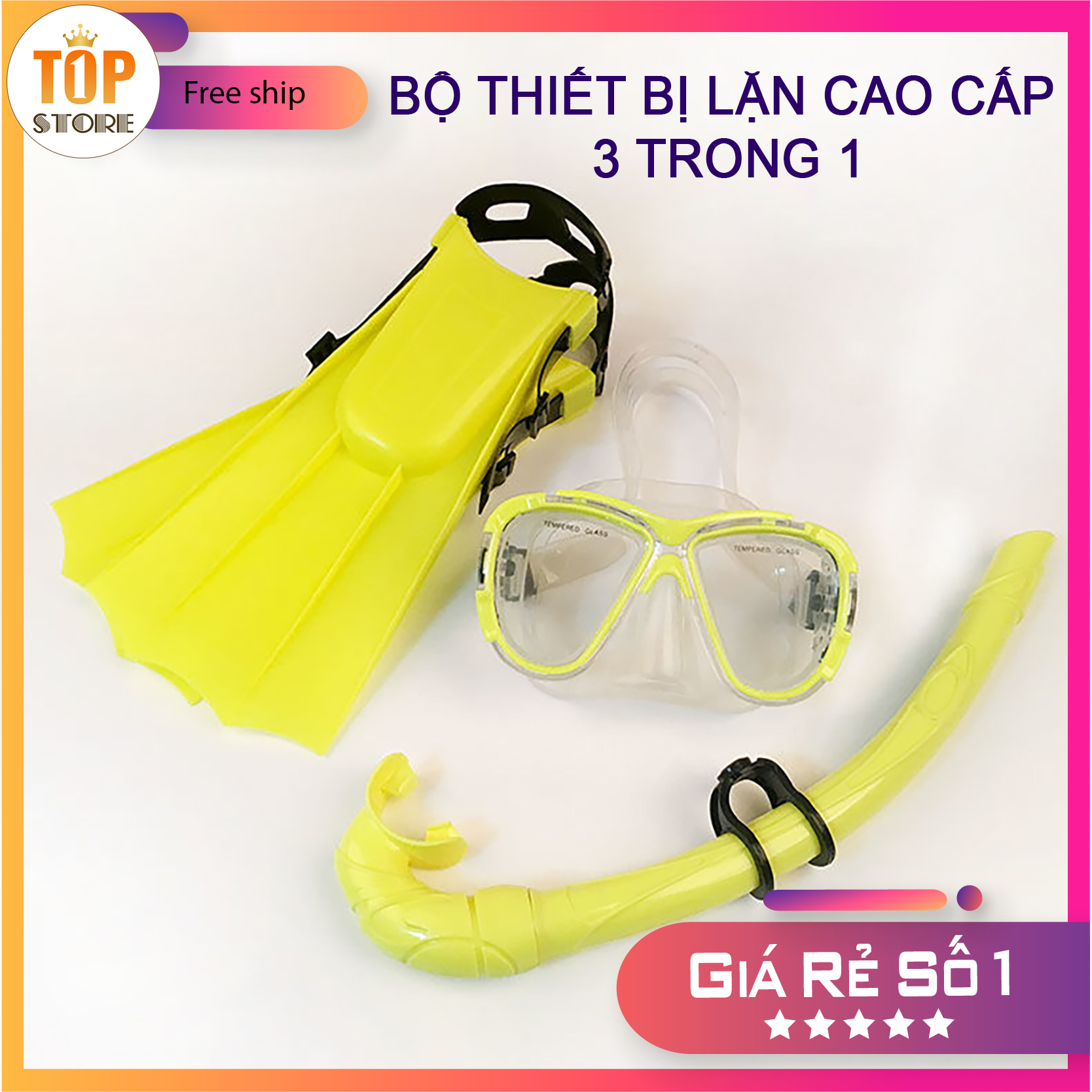 Kính bơi ống thở , kính lặn ống thở giá rẻ , kính lặn biển , kính bơi có ống thở , lặn biển nha trang , kính bơi trẻ em - kính lặn ống thở chất liệu cao cấp