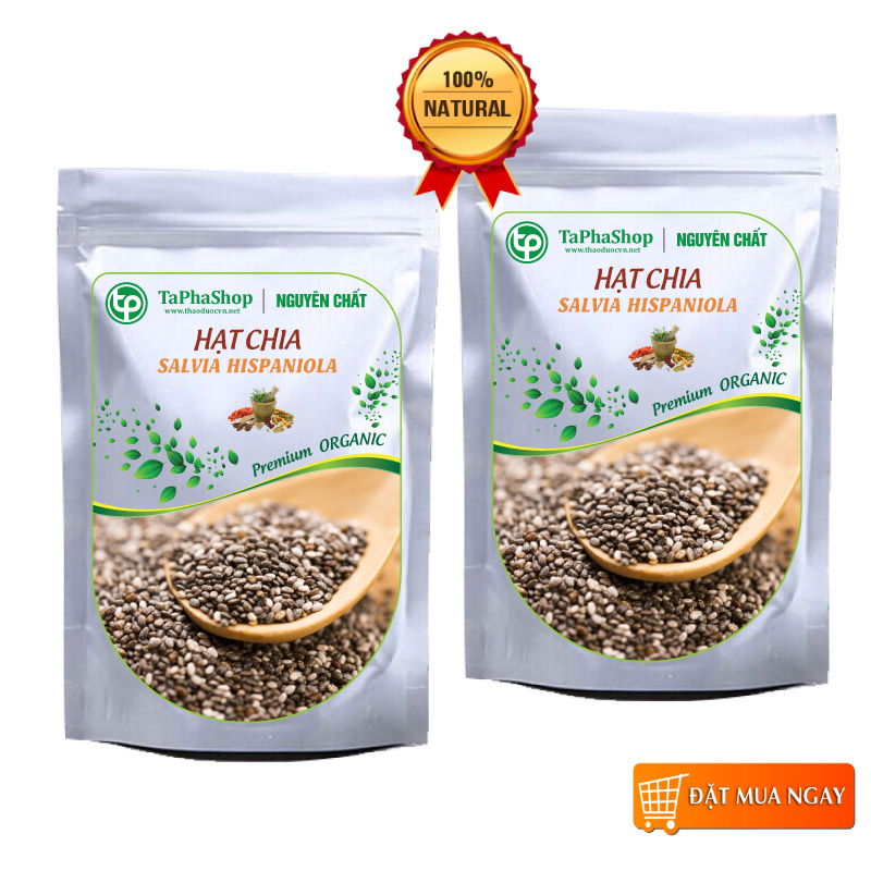 [Túi lớn loại 1kg] Hạt chia Úc hàng nhập chính ngạch chuyên dùng ăn kiêng- Thảo Dược Tấn Phát