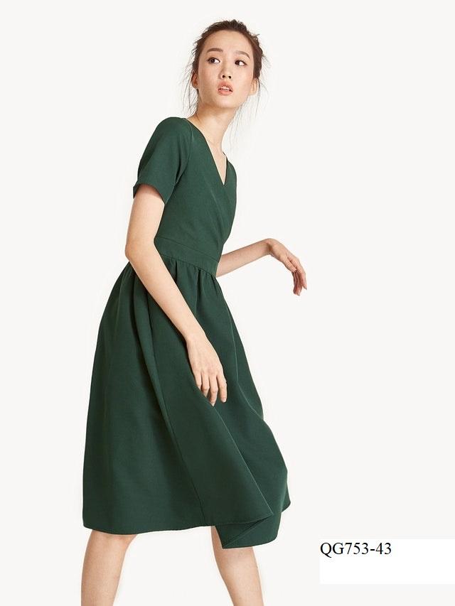 QG753 -Đầm xòe thiết kế thanh lịch - đủ size