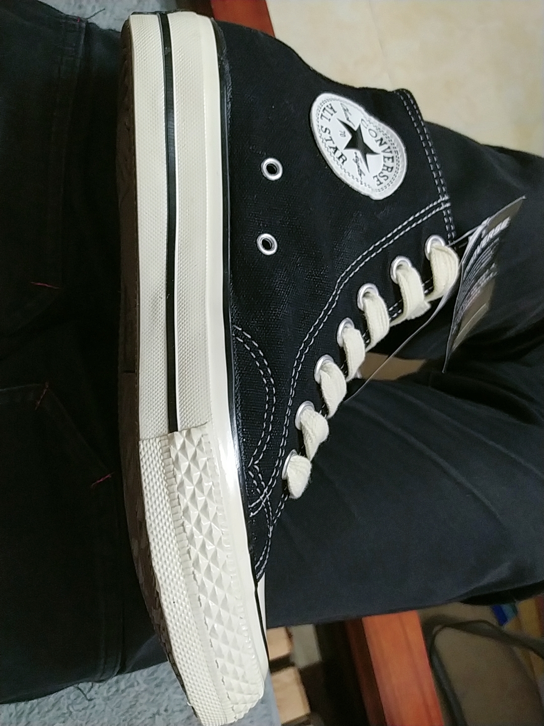 Giày Converse 1970s Đen Cao Cổ Chính Hãng