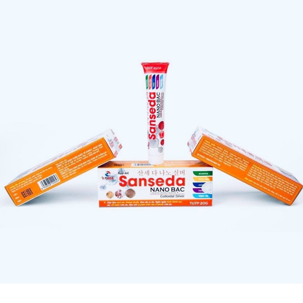 [HCM]SANSEDA NANO BẠC - BÔI NGOÀI DA