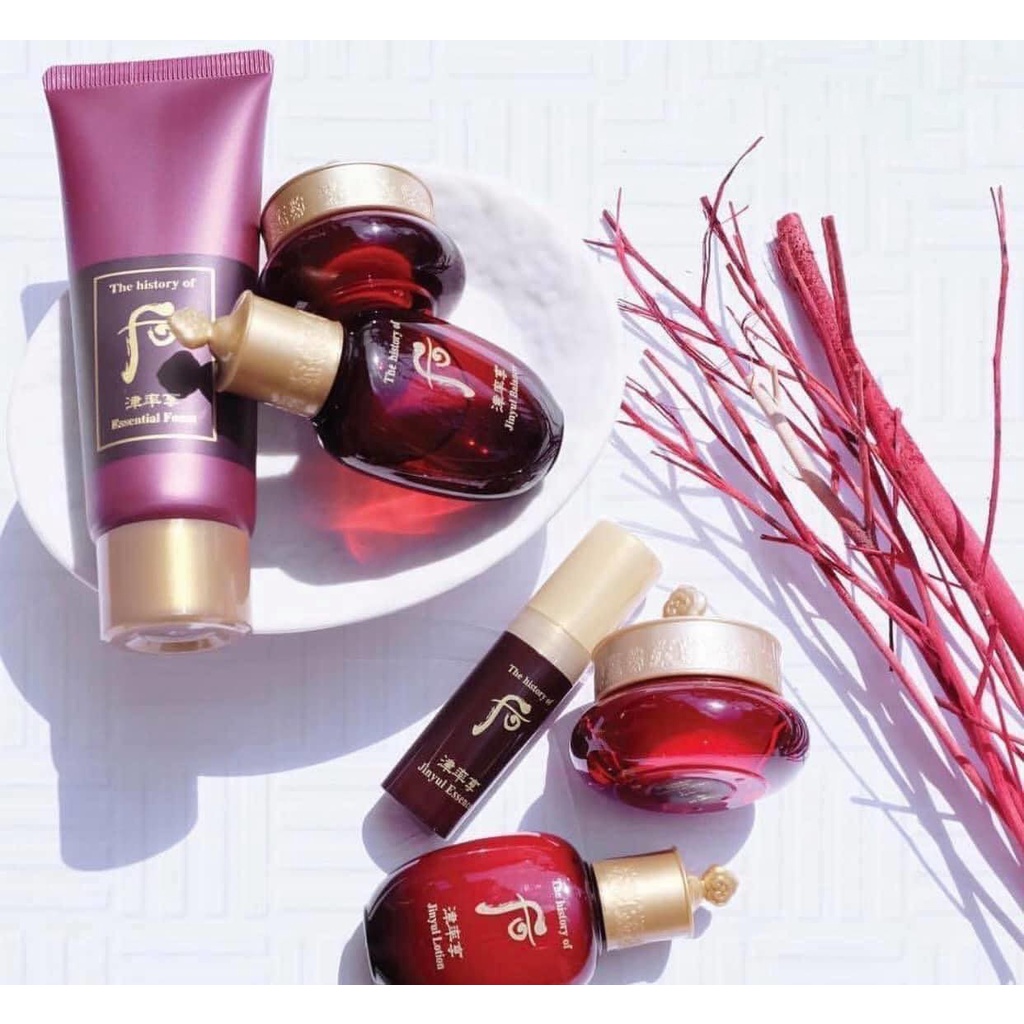 Bộ mini Whoo đỏ chống lão hóa (Ja Saeng Esssence Special Gift set) 6 sản phẩm
