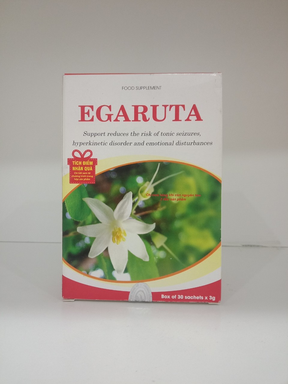 Cốm Hỗ Trợ Điều Trị Bệnh Động Kinh Egaruta 30 Gói